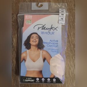 Playtek 18 Hour Wirefree Cooling Bra Size 38B Brand New